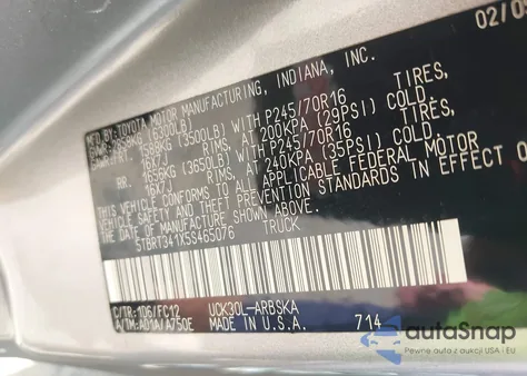 2005 Toyota Tundra Sr5 V8 from USA, damaged, VIN 5TBRT341X5S465076